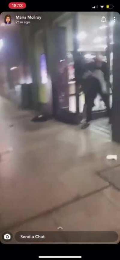 Fucking with the McDonald’s security