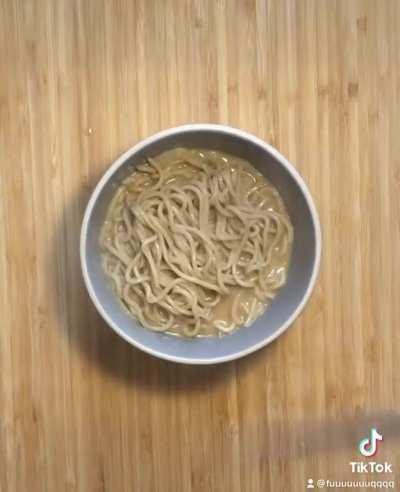 Lazy tantanmen w/ instant broth