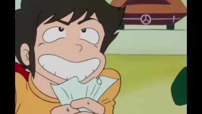 Urusei Yatsura but it’s just Ataru’s laugh