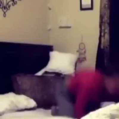 Steve when he gets hooked: