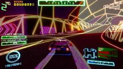 Over the last 2 years I've been working on a retro 1980s themed racing game in my spare time, it releases in two weeks. What do you guys think?