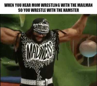 Sadly i could only wrestle with him once