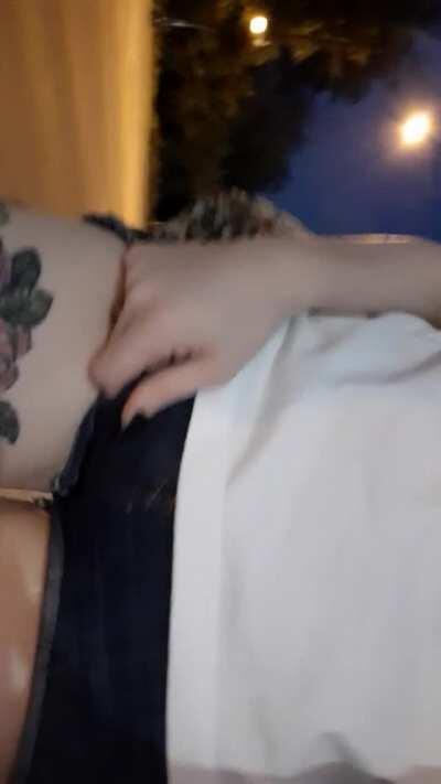 She takes you on a walk with her