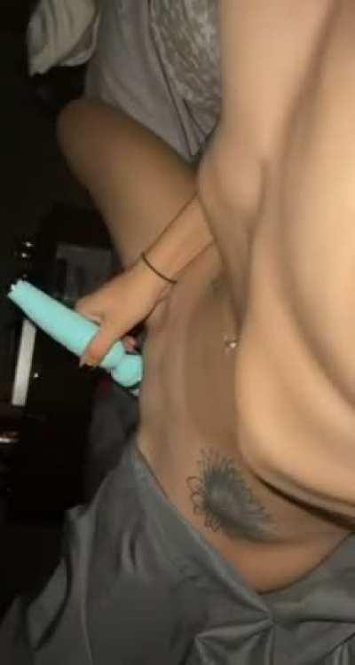 I came so hard with my new toy 🙈💦