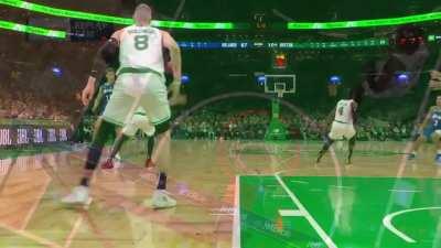 [Highlight] Replay of Tatum's emphatic block on Paolo Banchero denying the beautiful pass from Franz Wagner