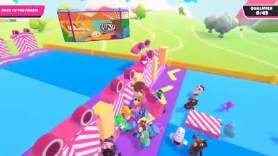 Going through the doors is not the only way...