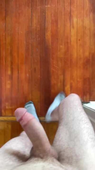 Hope you don’t mind if I walk around the house like this bro…