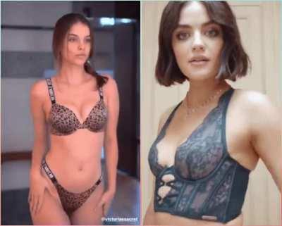 Show Me What You Got: Barbara Palvin vs Lucy Hale