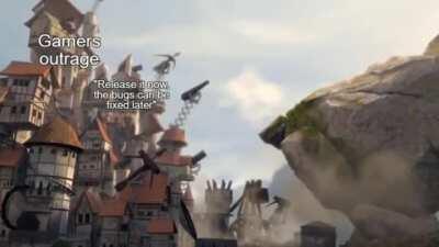 The story of a delayed game