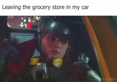 Nobody in the car except me