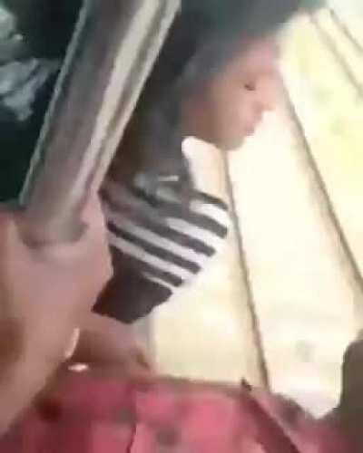 Idiot Girl Almost died while showing off