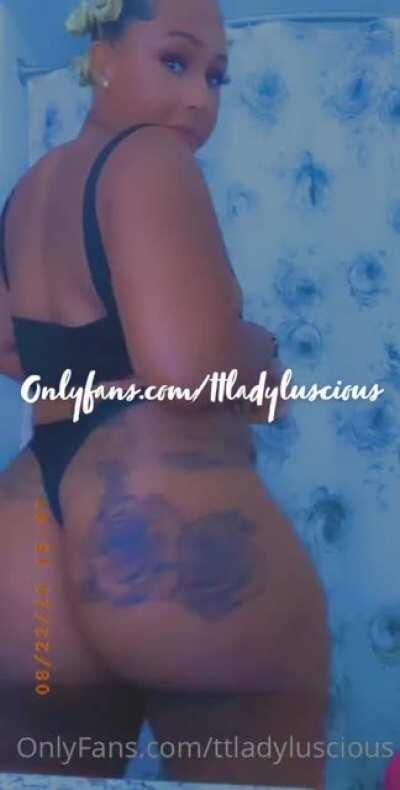 I’m done she titled this “Touching on myself”