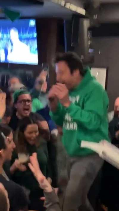 Jimmy wanted to be the center of attention because he doesn’t get enough in his line of work