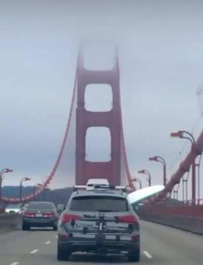 Dude has no clue what the bars on his roof are for