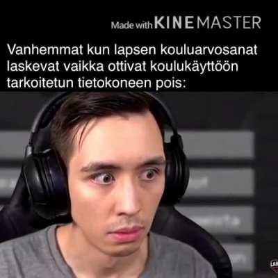 ”NyT eI oLe PeLiT hÄiRiTsEmÄsSä”