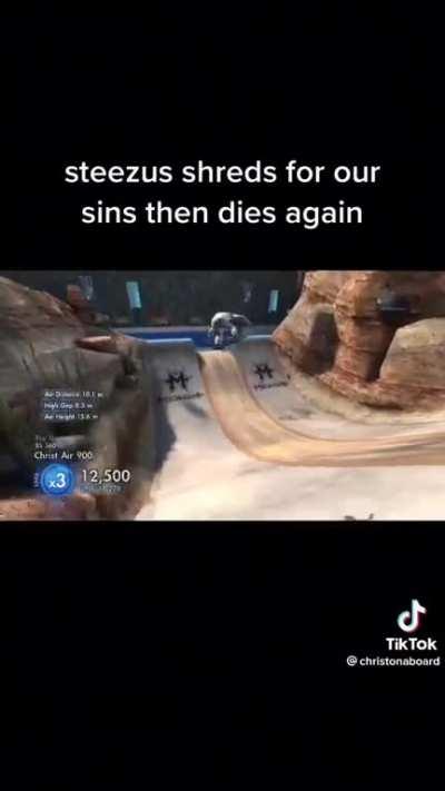 jeesus shreds for our sins