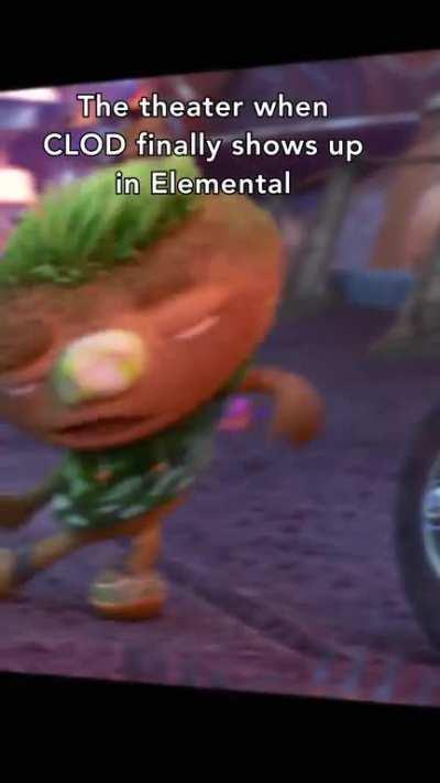 Elemental (2023) is doing so badly in the Box Office, Pixar has resorted to making fake audience reactions with a fake camrip to promote it. This is cringe™️. 