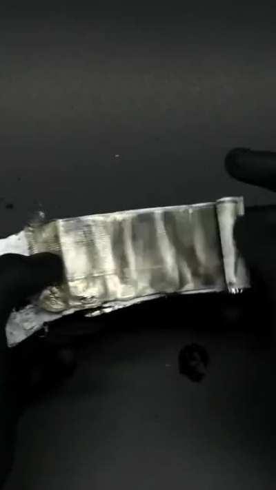 When Lithium is added to water, it creates an explosion