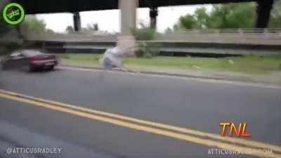 Driving on the wrong side of the road