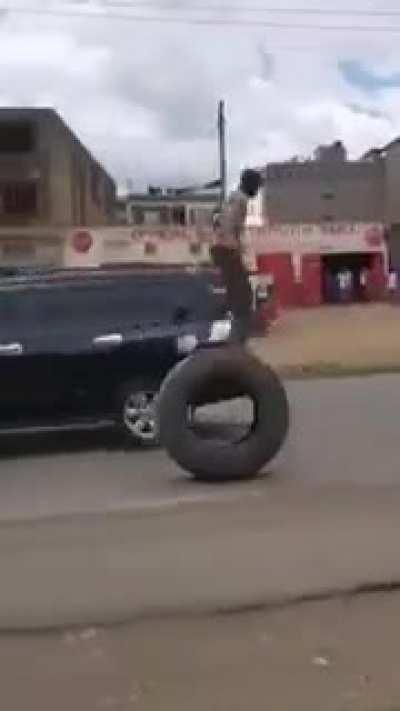 Welcome to Kenya where the roads are our playgrounds.