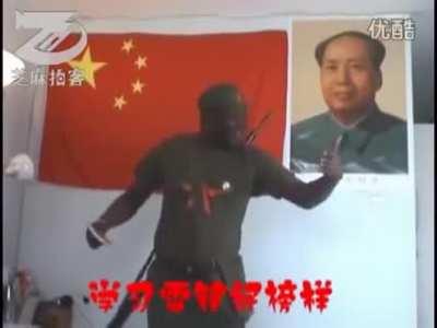 He also loves chairman Mao!