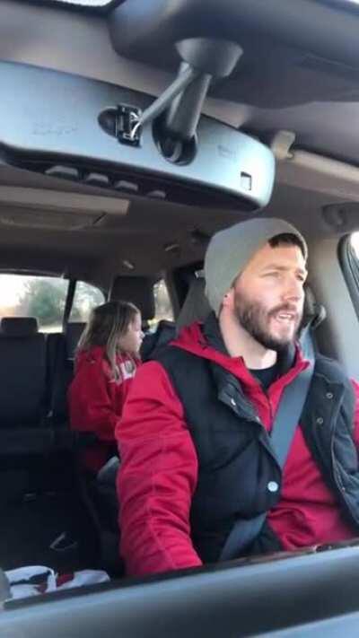 That singing was actually good