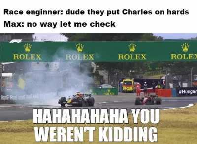 The guy behind you is on hards, look but don't make it obvious