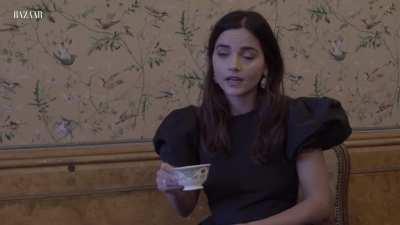 I could watch this video all day. She speaks so softly.