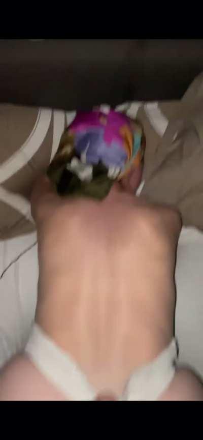 Wife came back from girls night drunk, didn’t say a word just pulled down her pants and showed me her pink cum filled panties. We went right upstairs. All she said was I need more