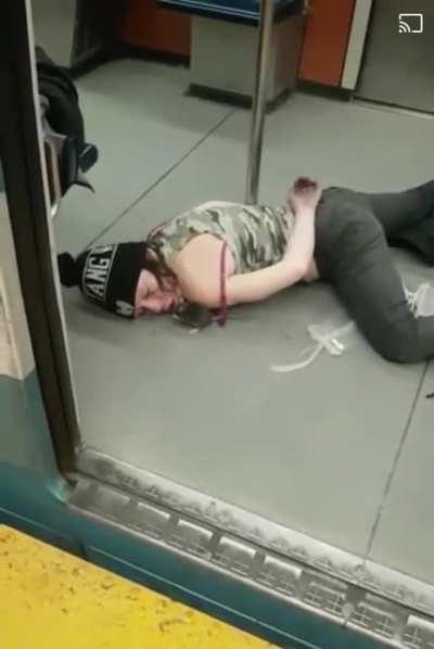 I don't know which one is more of Subway Creature than the other in this situation.