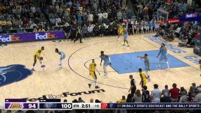 [Highlight] LeBron James hits his 8th three pointer, tying his career best for made 3s in a game