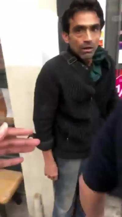 Banned from the Store for stealing 