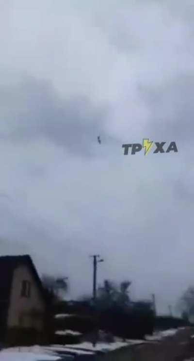 Russian cruise missile flying at an altitude of 30 meters