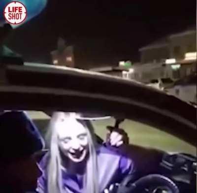 Taking a breath test