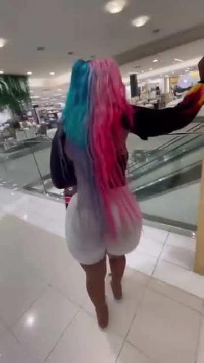 BF vibrates GF using a remote control device.