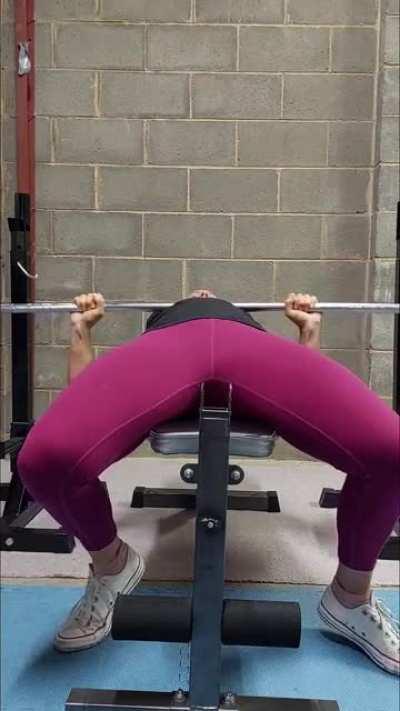 Embarrassing gym fail 65kg bench press