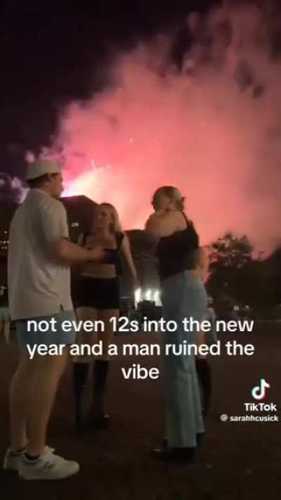 Damn dude, take a hint. I cringed hard watching this lol