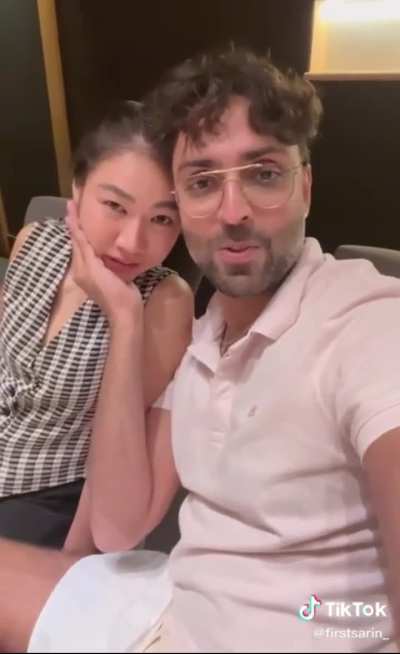 Indian man and his Thai girlfriend 🇮🇳 🇹🇭 in Thailand IMAF