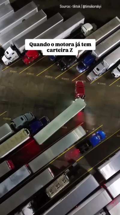 Isso é real mesmo? Nem no simulador eu faria uma coisa dessas