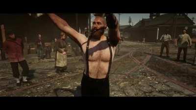 In an alternate universe, Arthur Morgan learns sword dancing to pay for his medical bills. I present to you, The Magnificent Morgan!