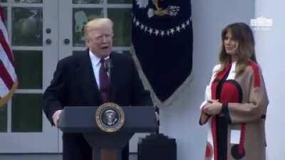 In 2018, President Trump attacked Carrots the turkey for refusing to concede he had lost the vote on the White House turkey pardon contest. 