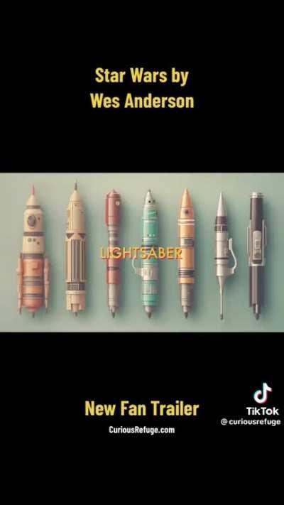 Star Wars by Wes Anderson