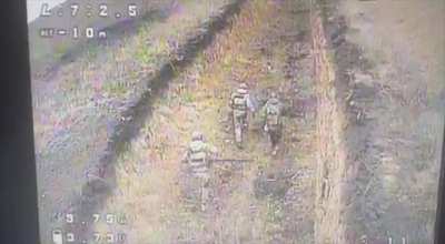 Ukrainian kamikaze drone from 