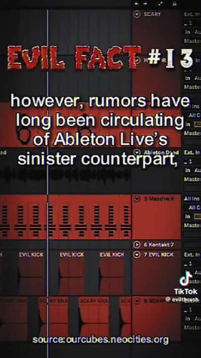 EVIL ABLETON!1!!1!!!1!1!!