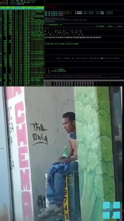 Tamalero programador visto en Ecatepunk