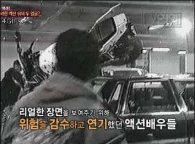 Doing a trick onba motorbike