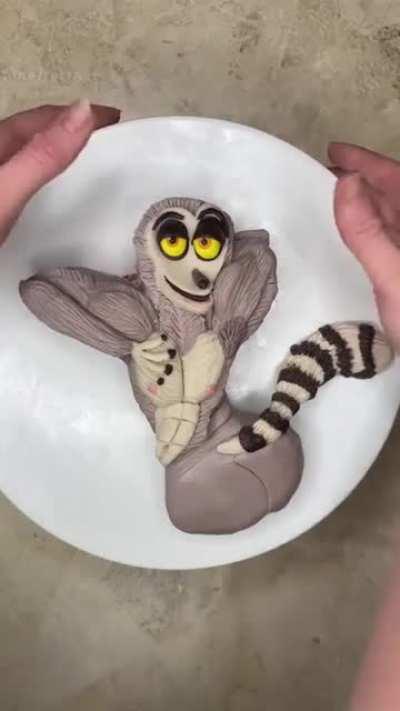 That cake is “physically fit” alright…