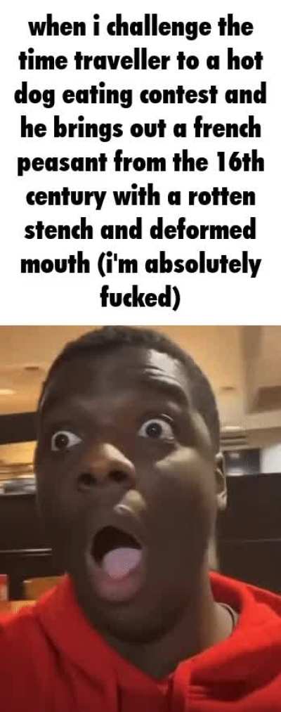 he's fresh out of the maternity ward