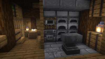 Here is my icy shelter I built in a tundra