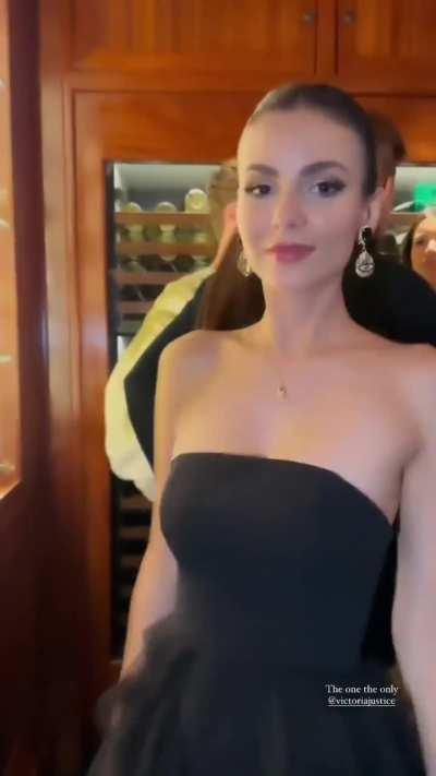 “The one and only Victoria Justice” 2/22/2024